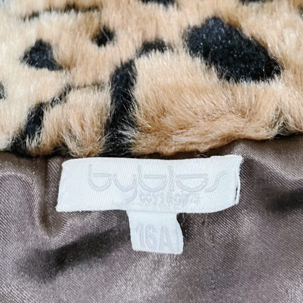 BYBLOS - leopard Faux Fur Short Coat - Image 5