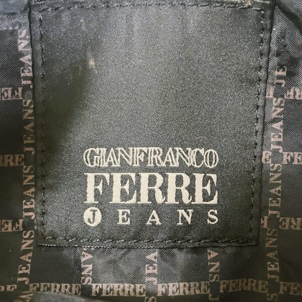 GIANFRANCO FERRE – mini square mirrors black shoulder bag - Image 4