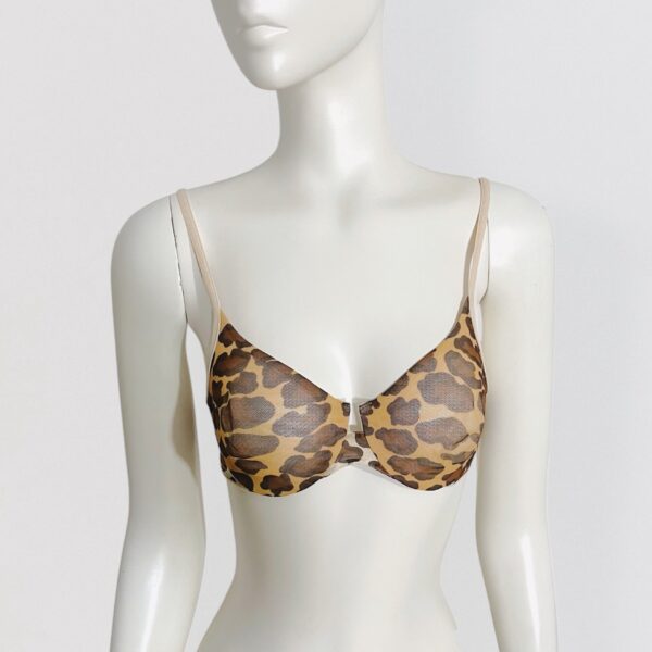 LA PERLA – Giraffe print mesh bra - Image 2