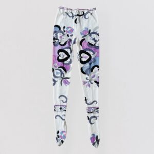 EMILIO PUCCI vintage 60s Psychedelic print leggings