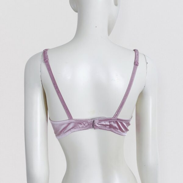CHANTAL THOMASS – Powder pink satin and lace balconette bra - Image 4