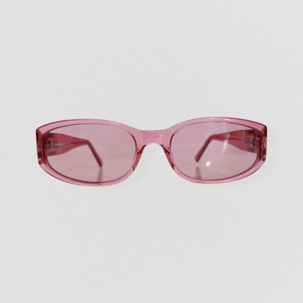 EMANUEL UNGARO – Pink rectangular sunglasses - Image 3
