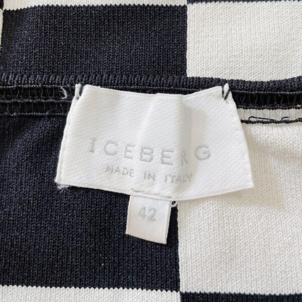 ICEBERG – S/S 2001 checkerboard bustier top - Image 7