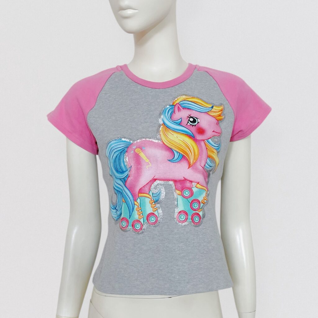MOSCHINO COUTURE – S/S 2018 « My Little Pony » cotton t-shirt