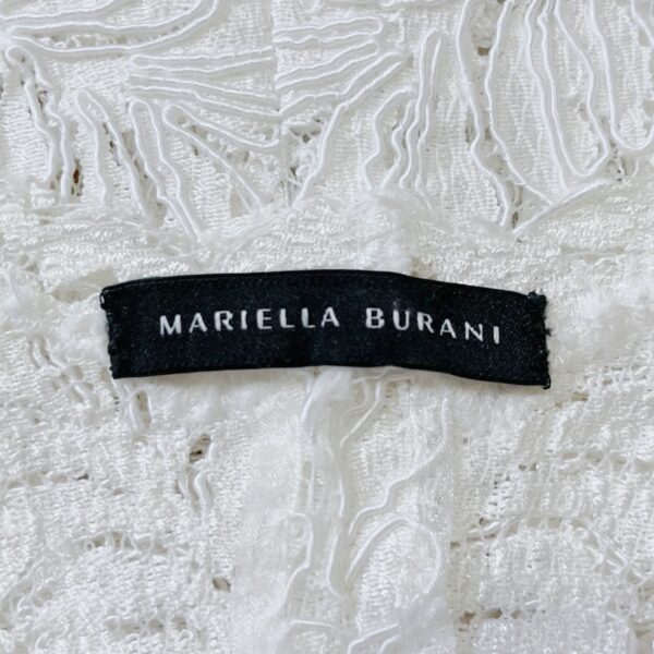 MARIELLA BURANI – White lace midi dress - Image 5