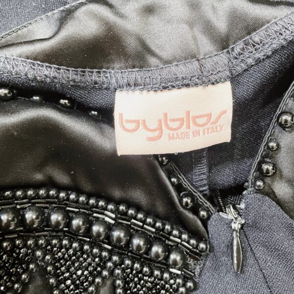 BYBLOS – black fitted jumpsuit with beaded details - Image 5
