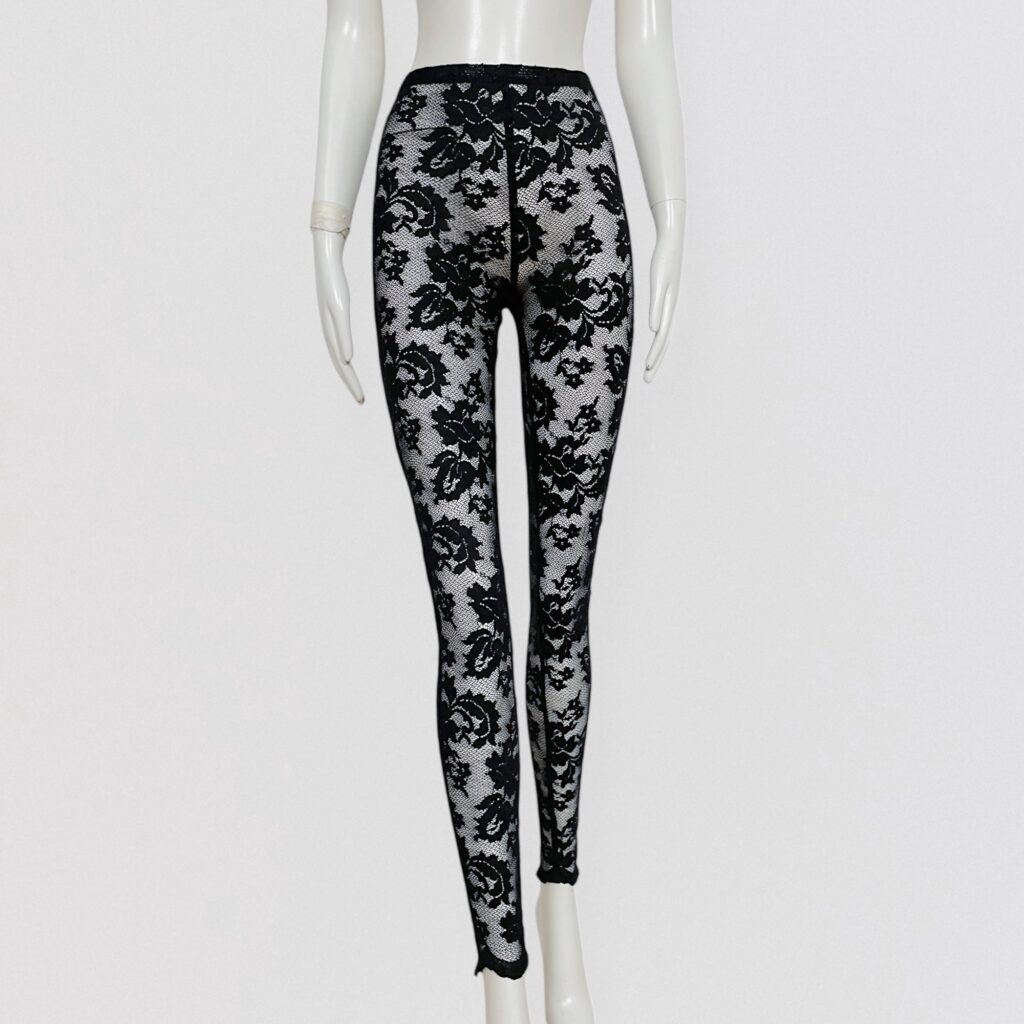 GEORGES RECH – Black lace leggings